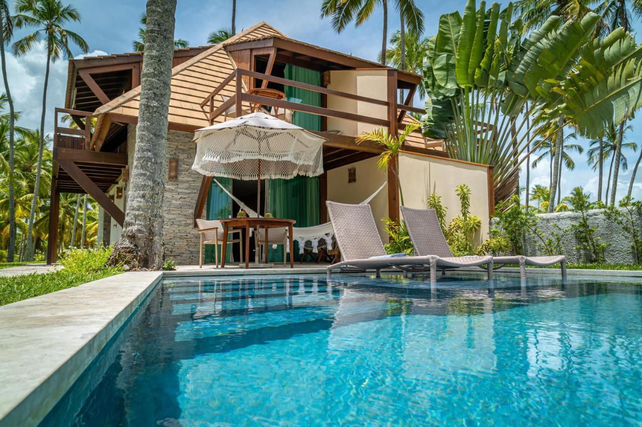 Pontal Dos Carneiros Beach Bungalows ปรายา ดอส การ์เนย์รอส ภายนอก รูปภาพ