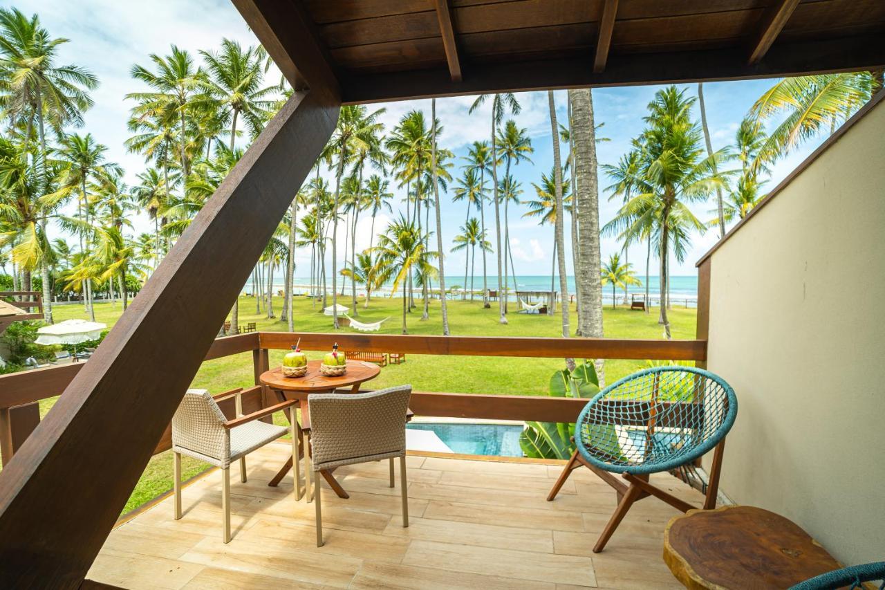 Pontal Dos Carneiros Beach Bungalows ปรายา ดอส การ์เนย์รอส ภายนอก รูปภาพ